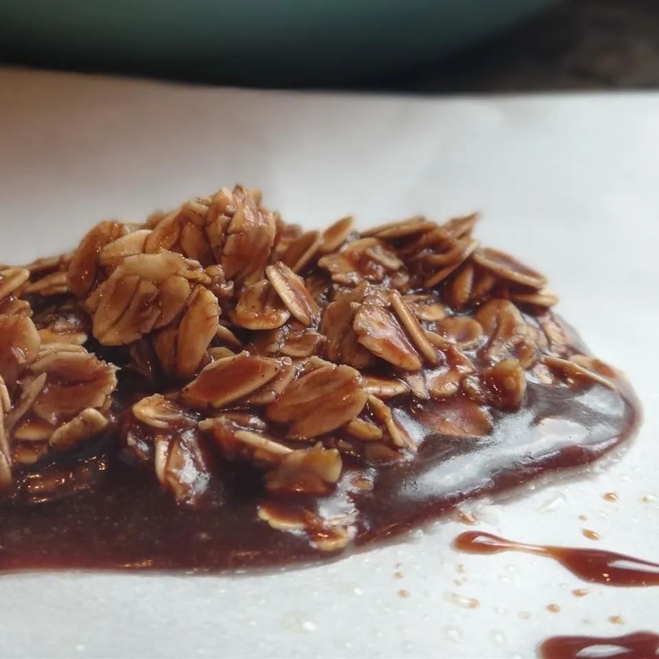 Chocolate - Peanut Butter No Bake Cookies