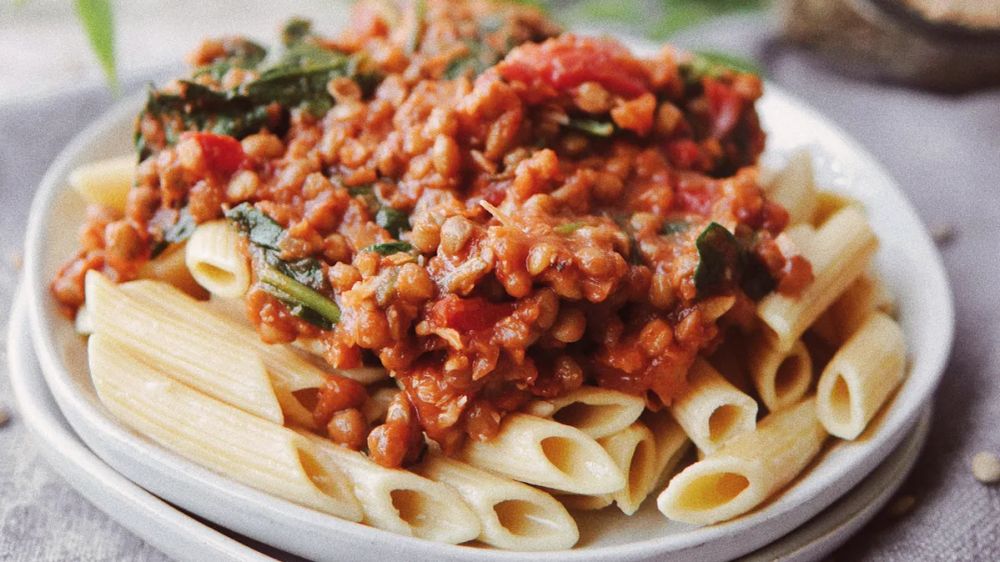 Lentil Bolognese