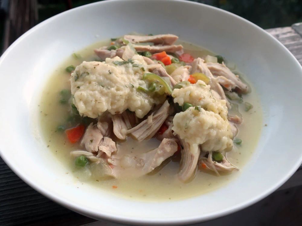 Instant Pot Chicken and Dumplings