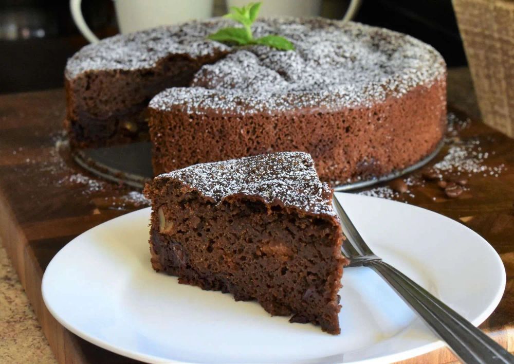 Whole Wheat Chocolate-Coffee Cake