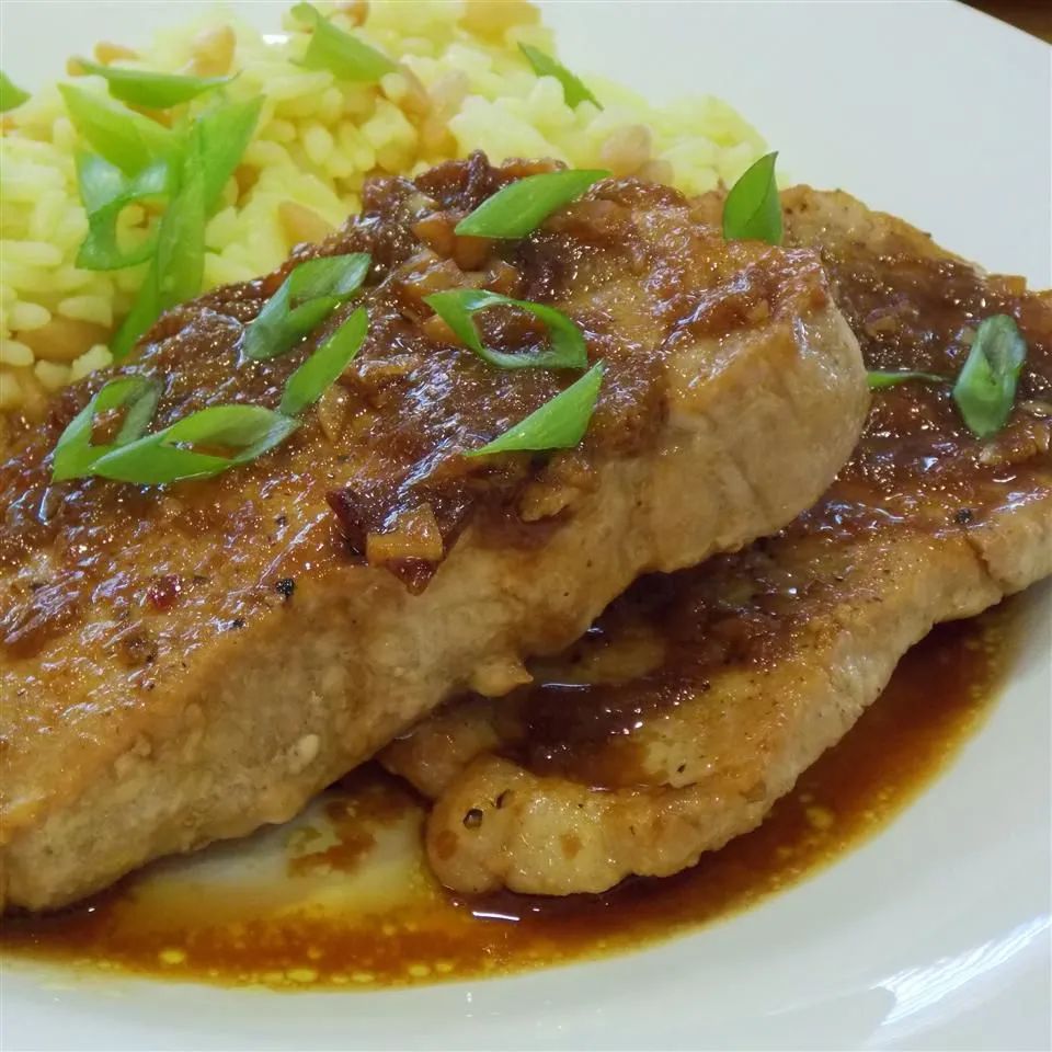 Pork with Plum Sauce