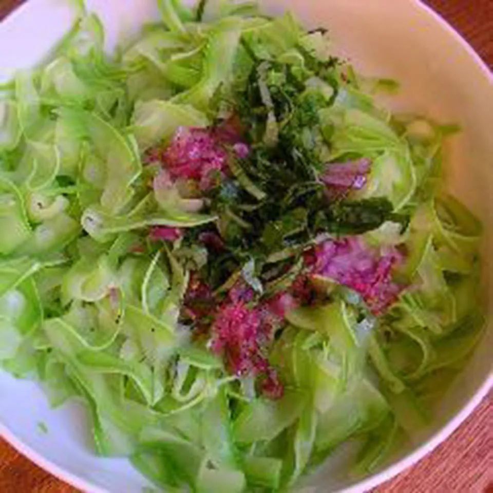 Zucchini Salad with Herbs and Red Onion