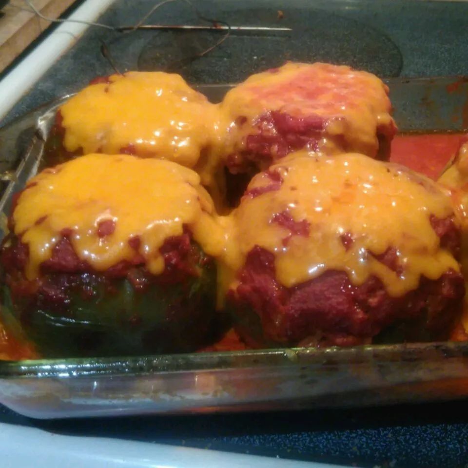 Classic Beef Stuffed Peppers