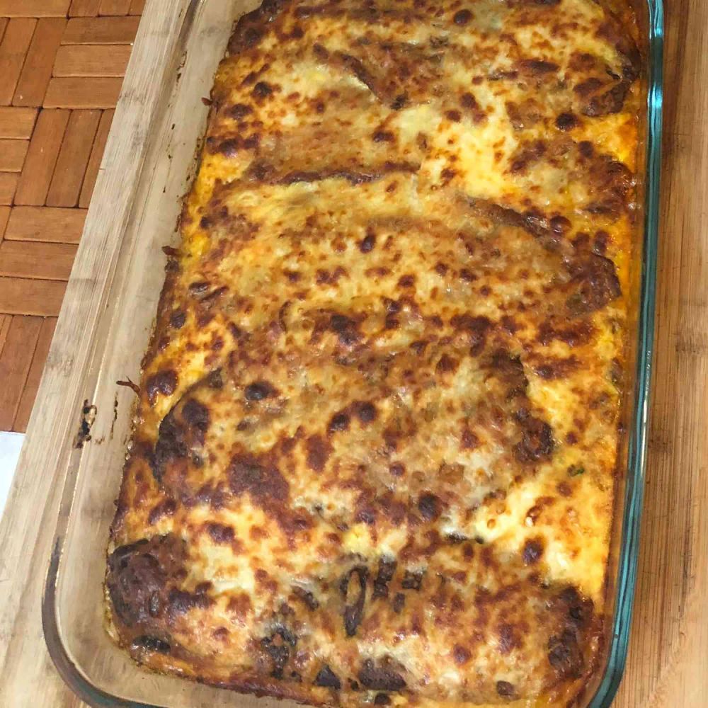 Puerto Rican Shepherd Pie (Pastelon)