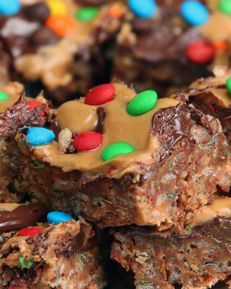 Chocolate Peanut Butter Rice Treats