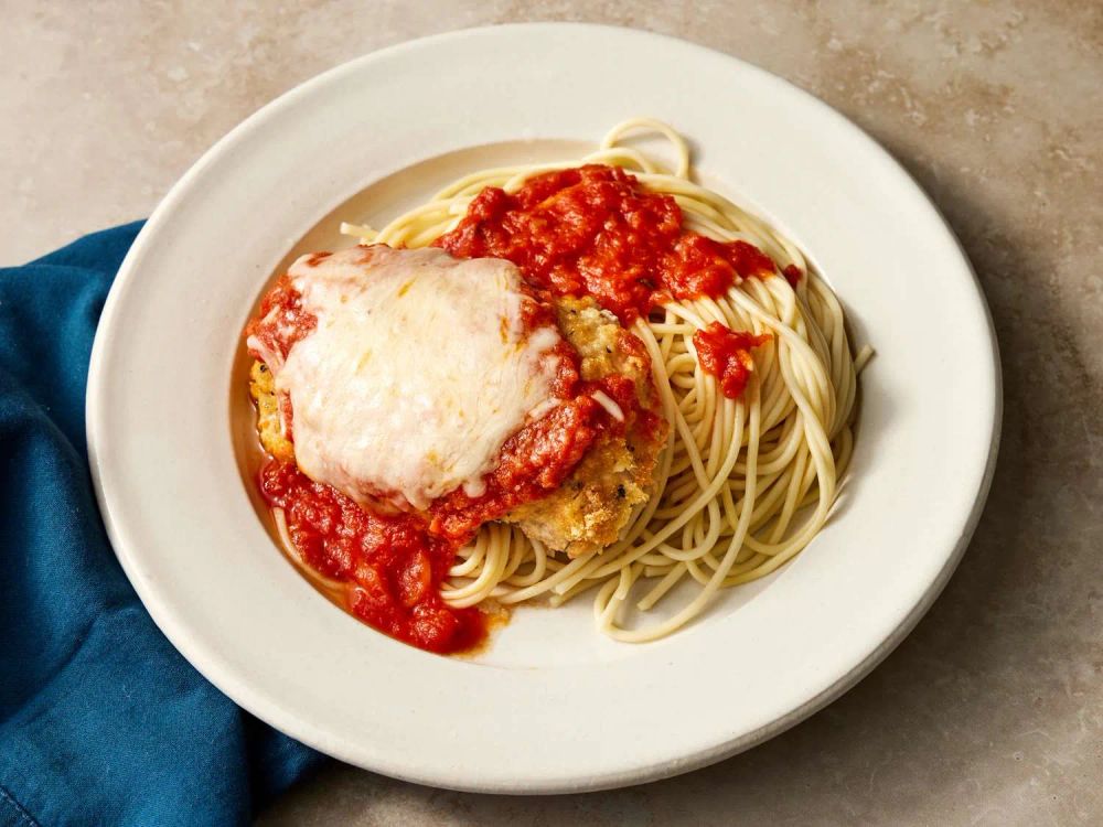 Quick Baked Chicken Parmesan