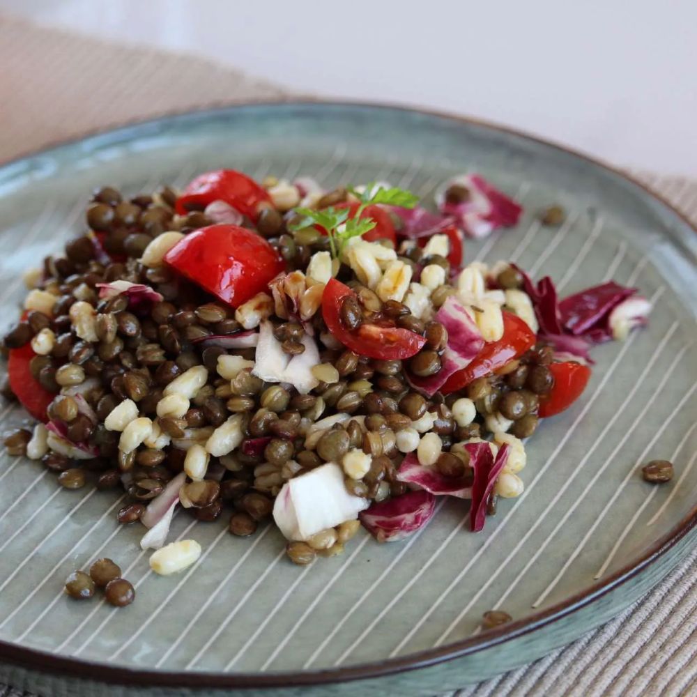 Green Curry Lentil Salad