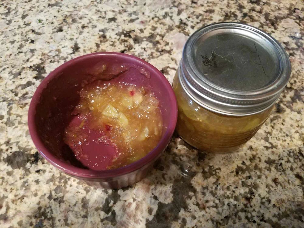 White Grape Jam with Fresh Figs