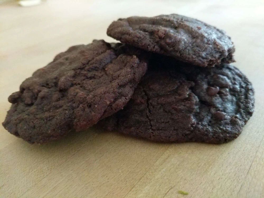 Double Chocolate Mint Cookies