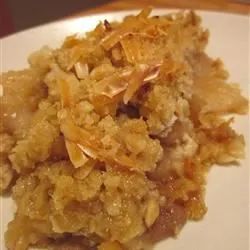 Pear and Cheddar Crisp