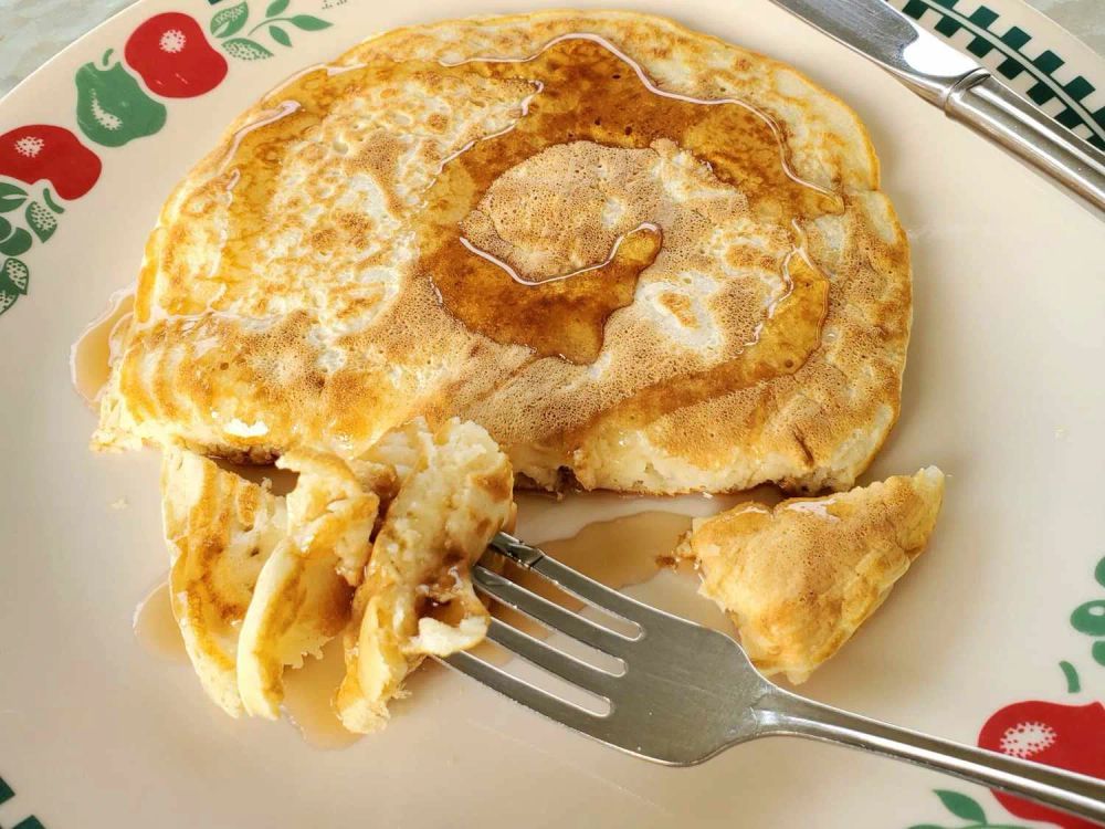 Dairy-Free Silver Dollar Pancake