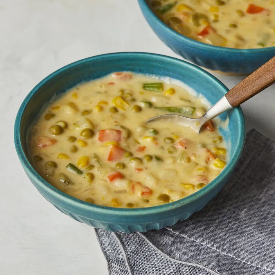 Cheesy Vegetable Chowder