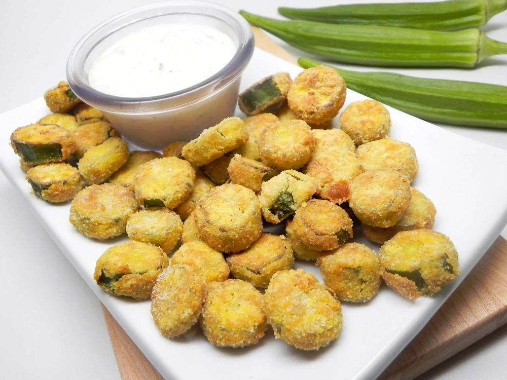 Air Fryer Fried Okra