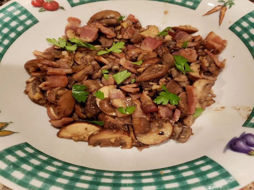 Garlic-Rosemary Mushrooms