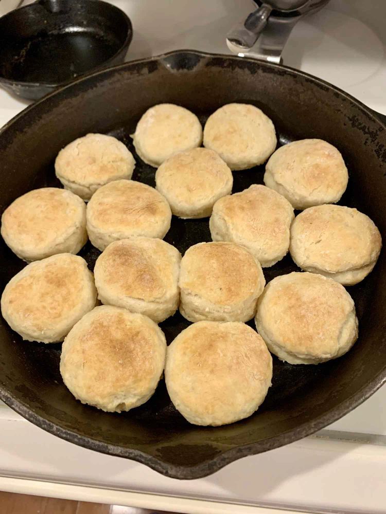 Easy Sourdough Biscuits