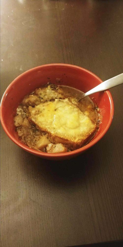 French Onion Soup with Celeriac