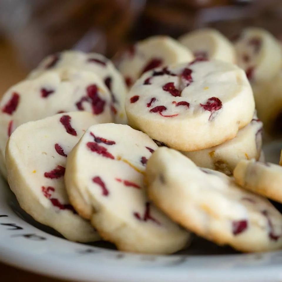 Citrus Shortbread Cookies