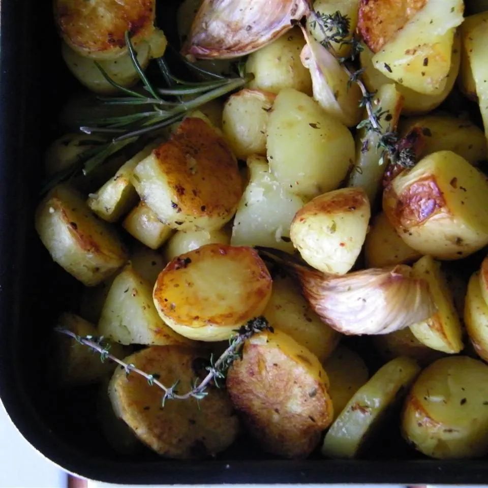 Healthier Oven-Roasted Potatoes