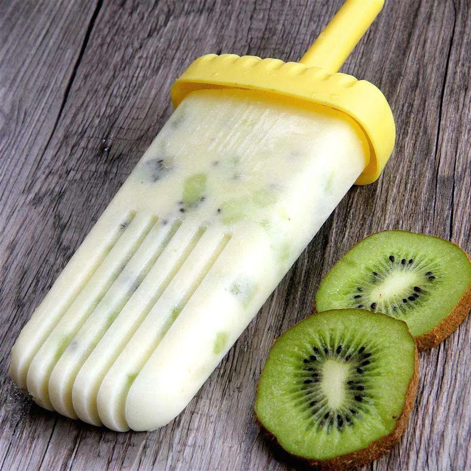 Tropical Kiwi Ice Pops