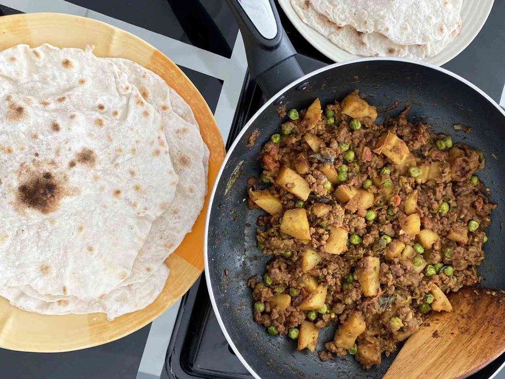 Keema Aloo (Ground Beef and Potatoes)