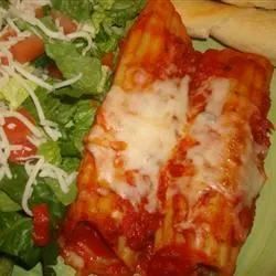 Meat Filled Manicotti