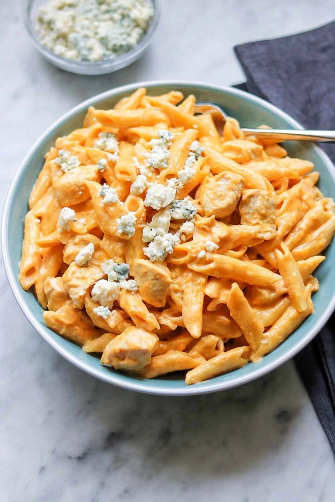 Instant Pot® Buffalo Chicken Pasta