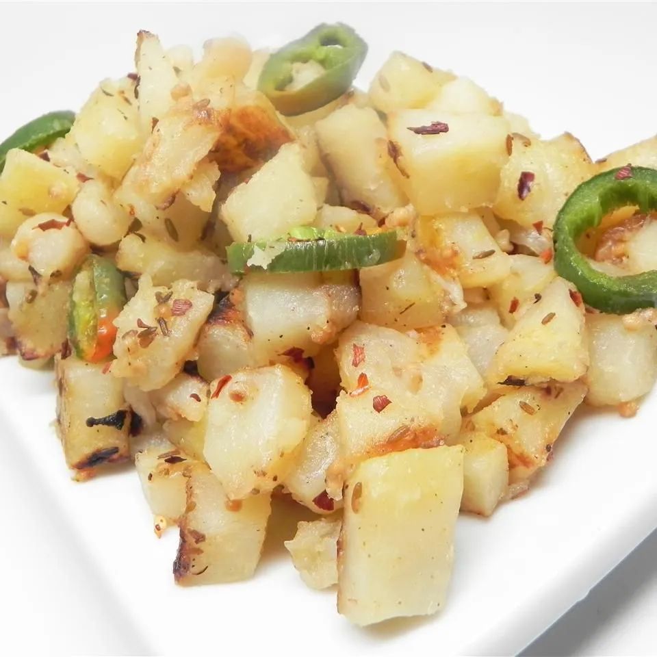 Spicy Slow Cooker Potatoes