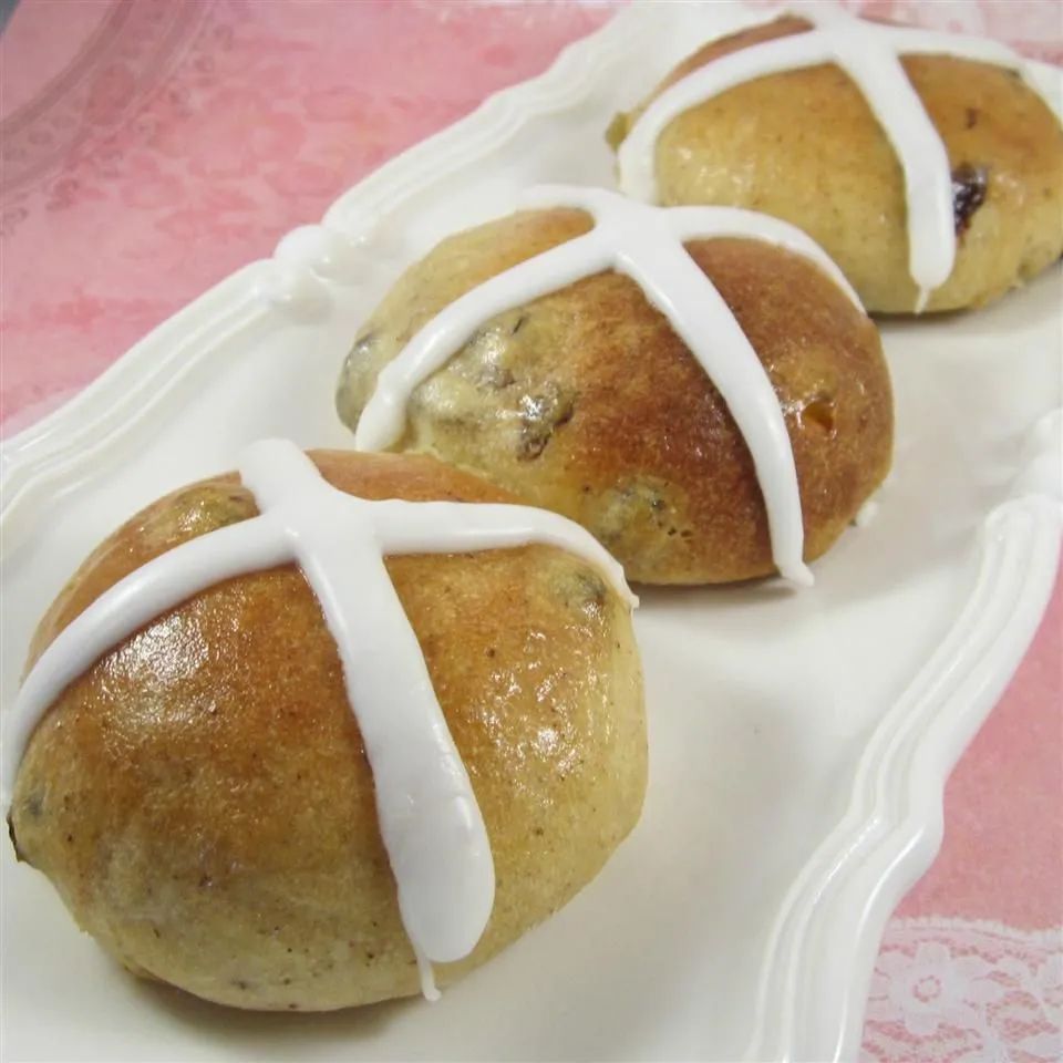 British Hot Cross Buns