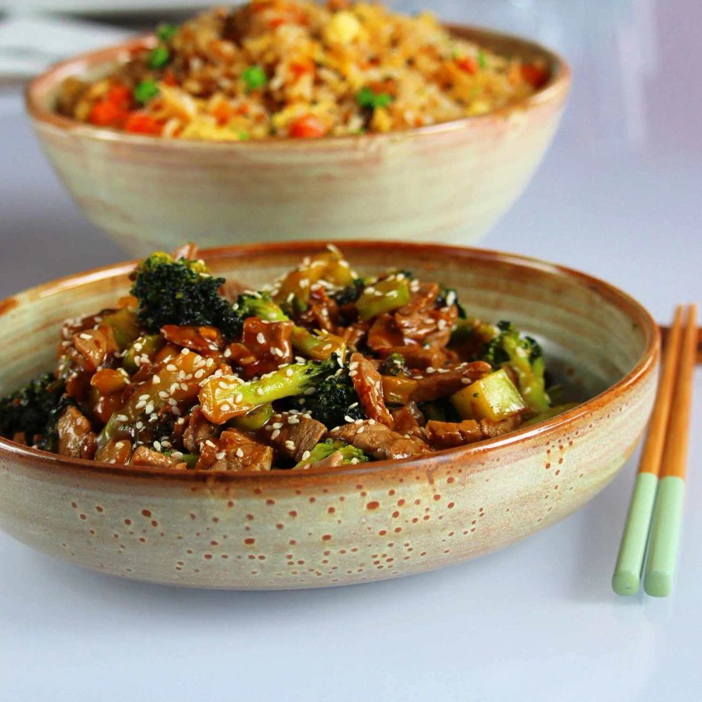 Stir-Fried Ginger Broccoli Beef