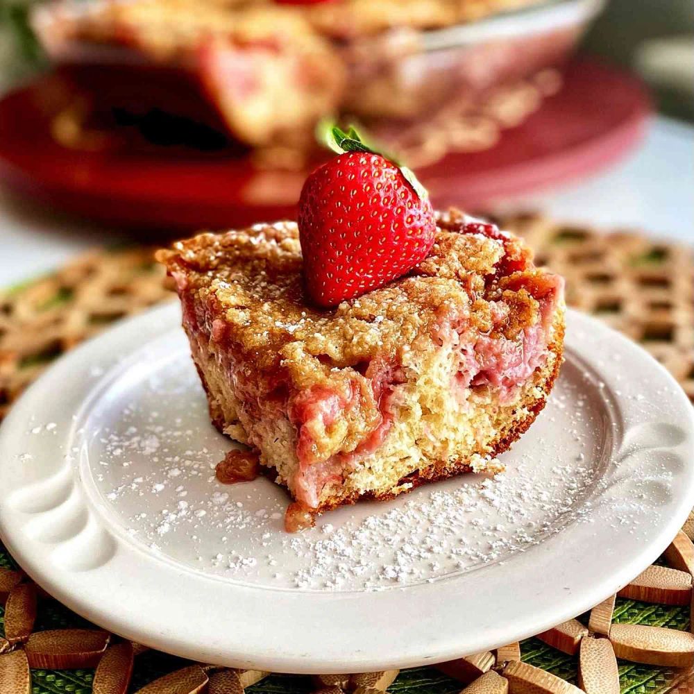 Easy Strawberry Crumble