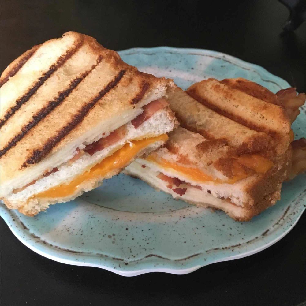 Apple, Bacon, and Cheddar Panini