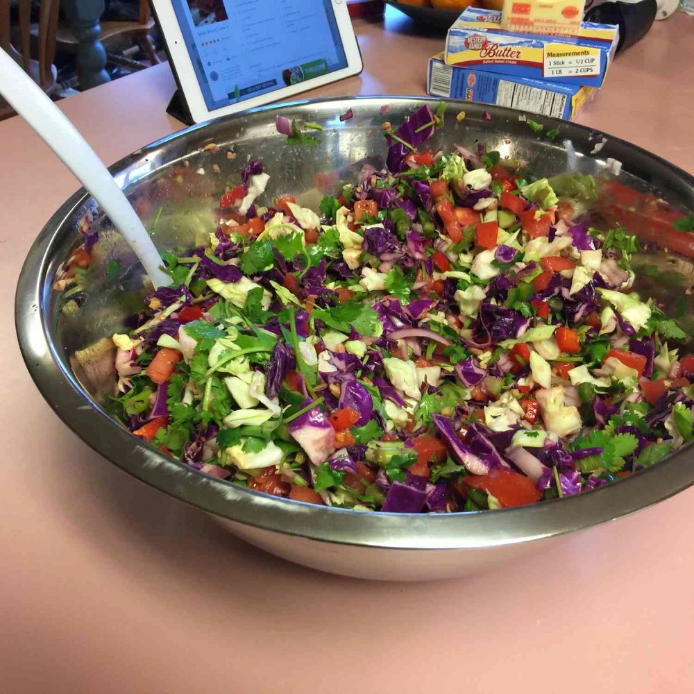 Cabbage Pico de Gallo