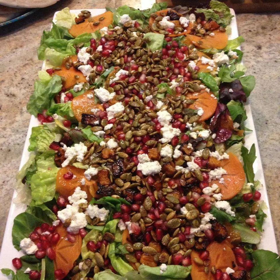 Autumn Salad with Butternut Squash