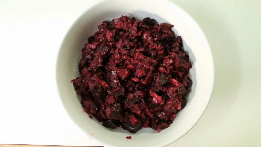 Beet and Pear Puree