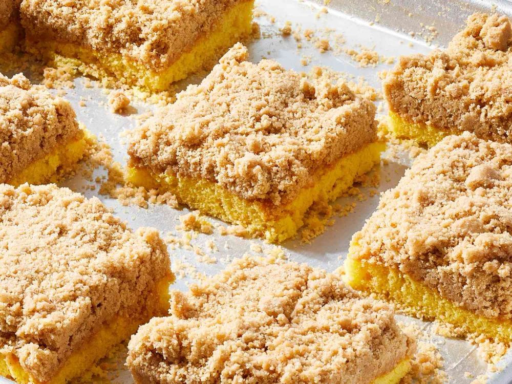 Outrageously Buttery Crumb Cake