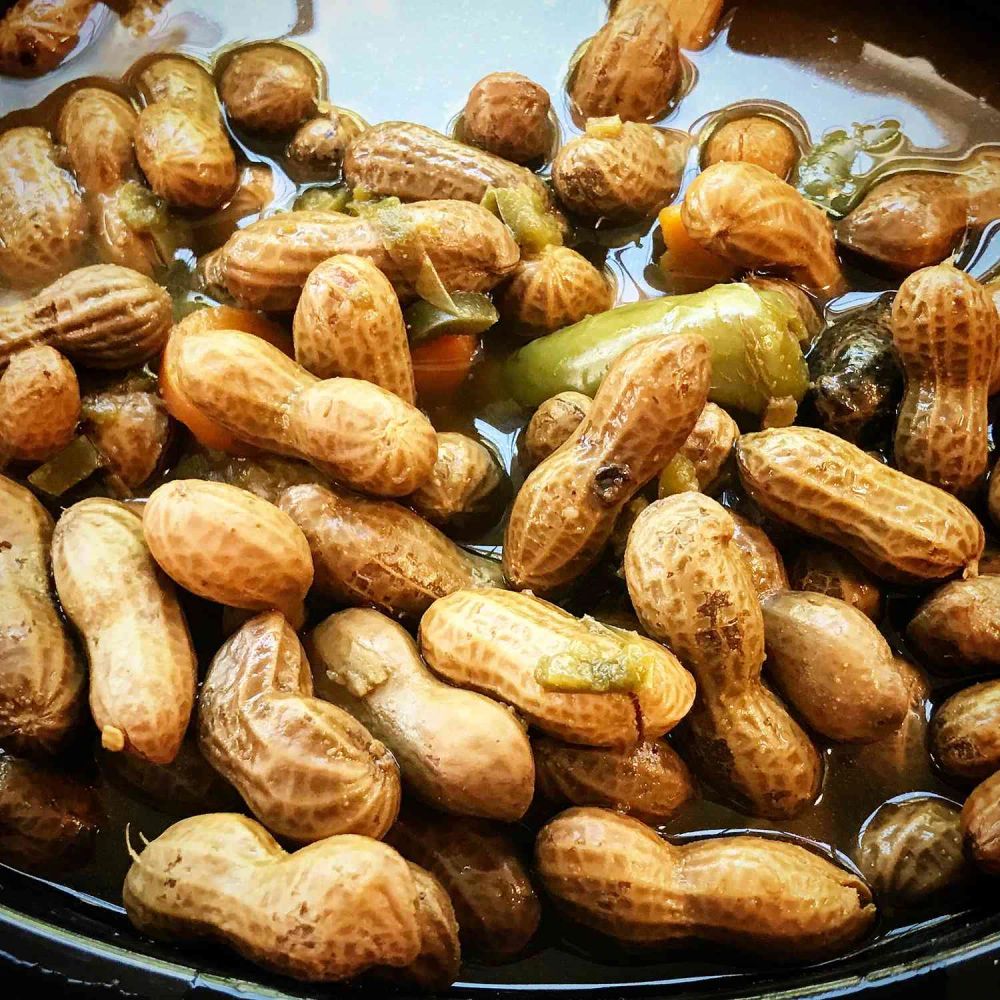 Rachael's Superheated Cajun Boiled Peanuts