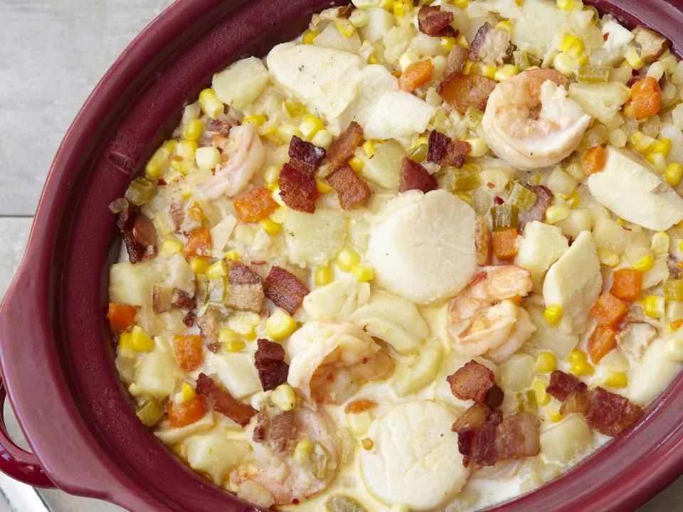 Slow-Cooker Fish Chowder