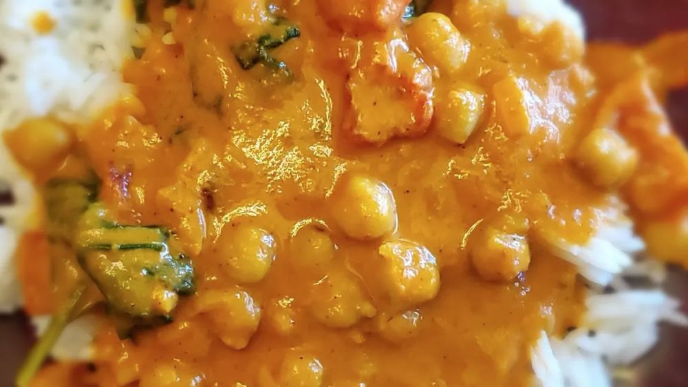 Chickpea Spinach Curry