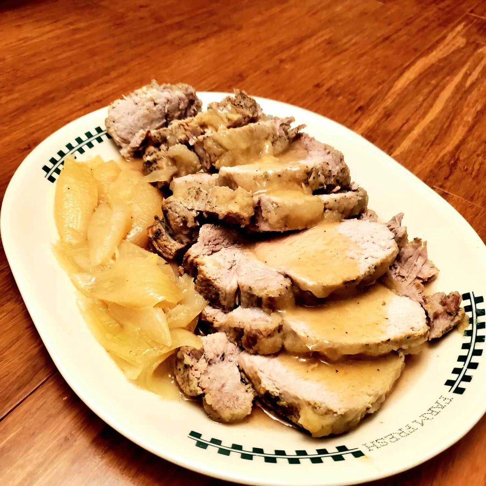 Instant Pot® Applesauce Pork Loin