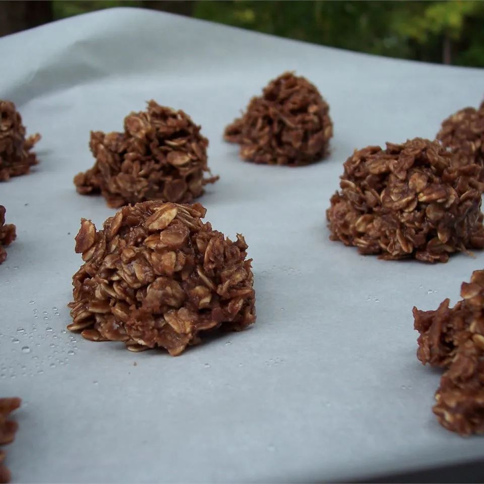 No Bake Cookies without Peanut Butter