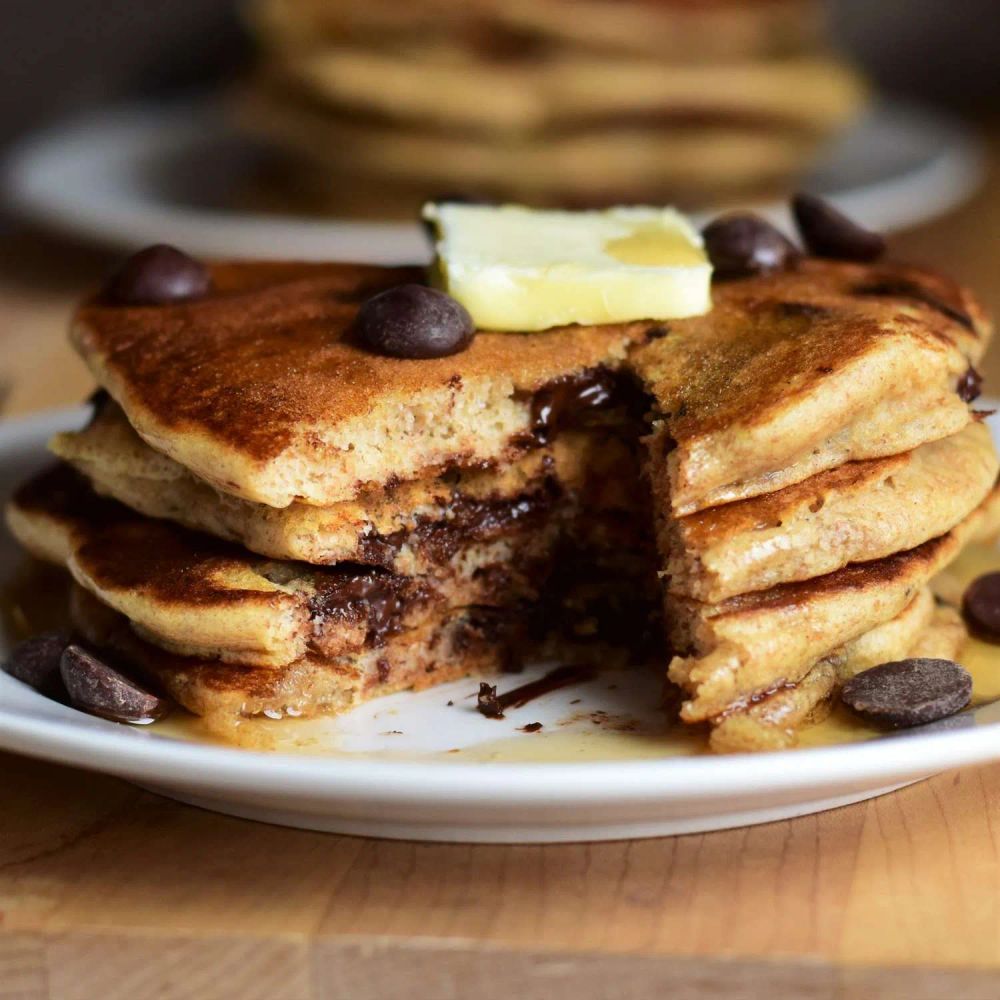 Whole Wheat Buttermilk Pancakes