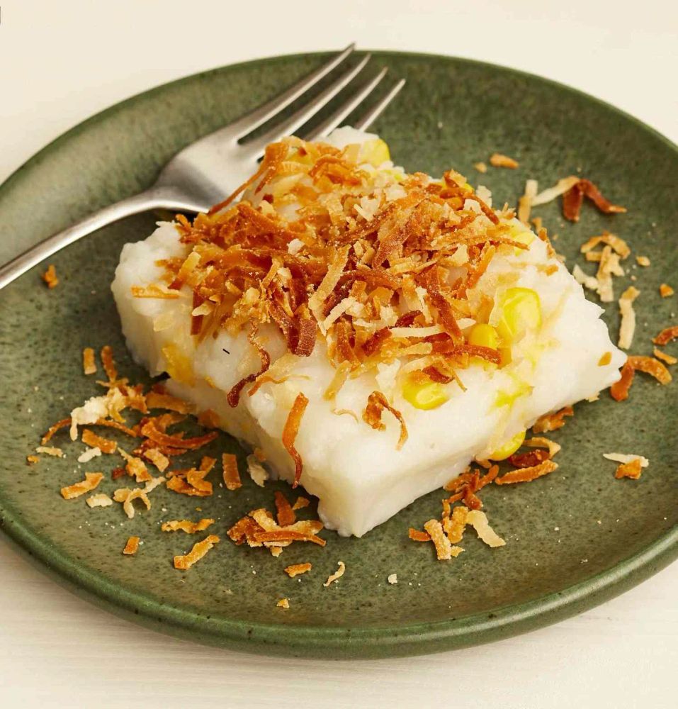 Maja Blanca (Coconut Pudding)