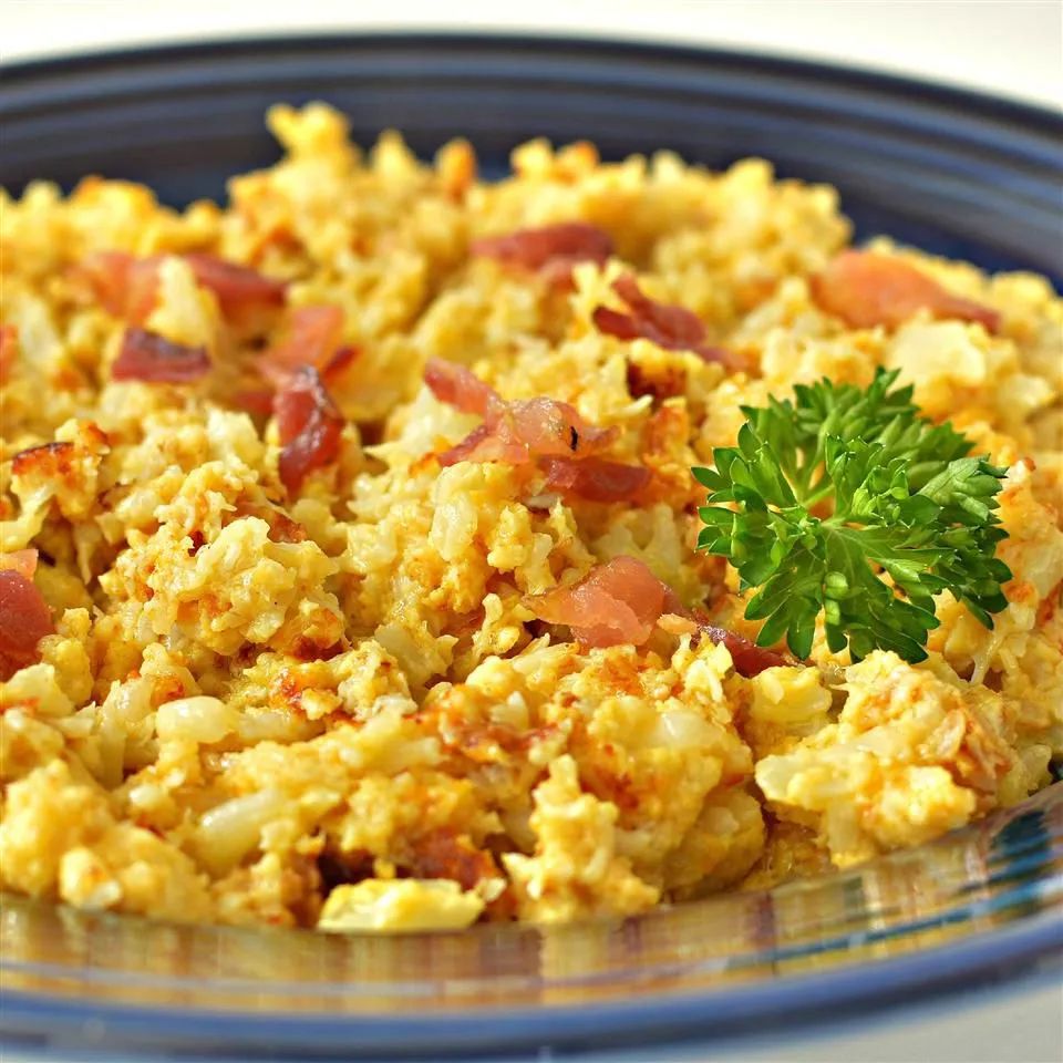 Scrambled Cauliflower - Low Carb