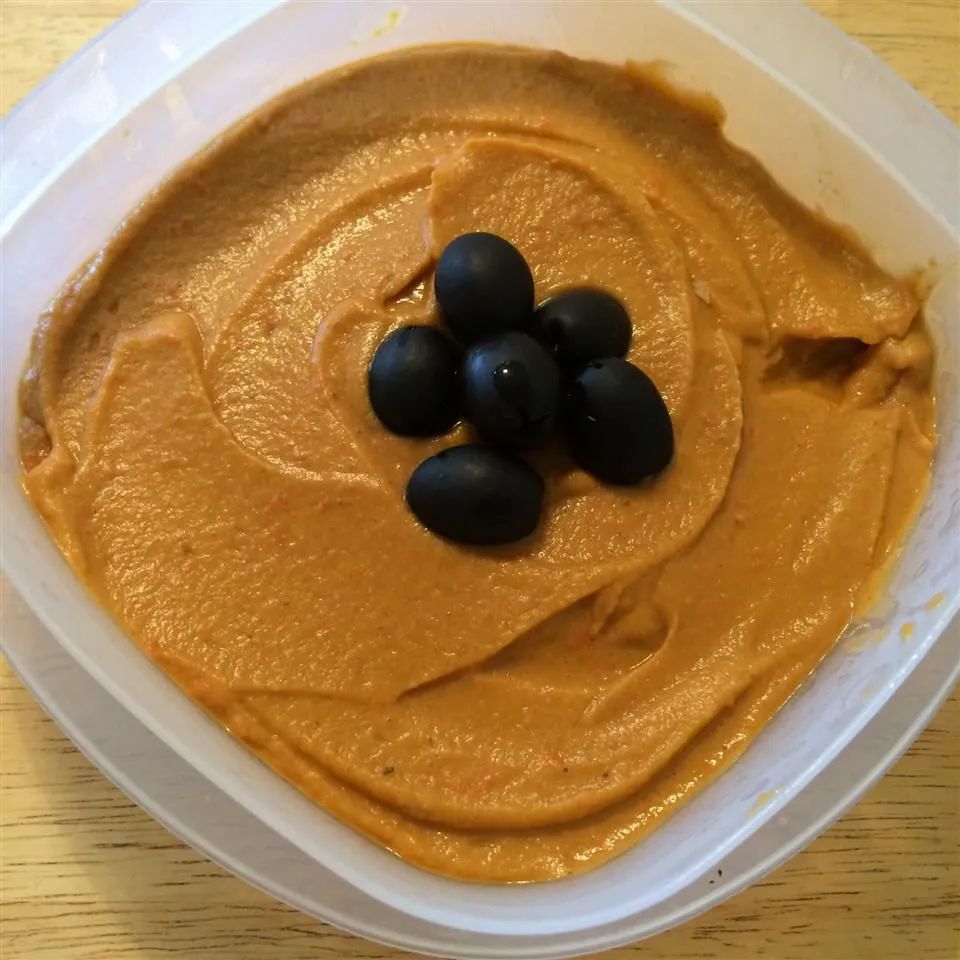 Easy Red Pepper Hummus