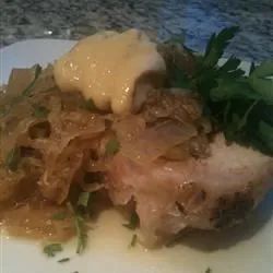 Slow Cooker Sauerkraut Pork Loin