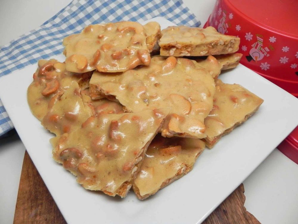 Microwave Cashew Brittle