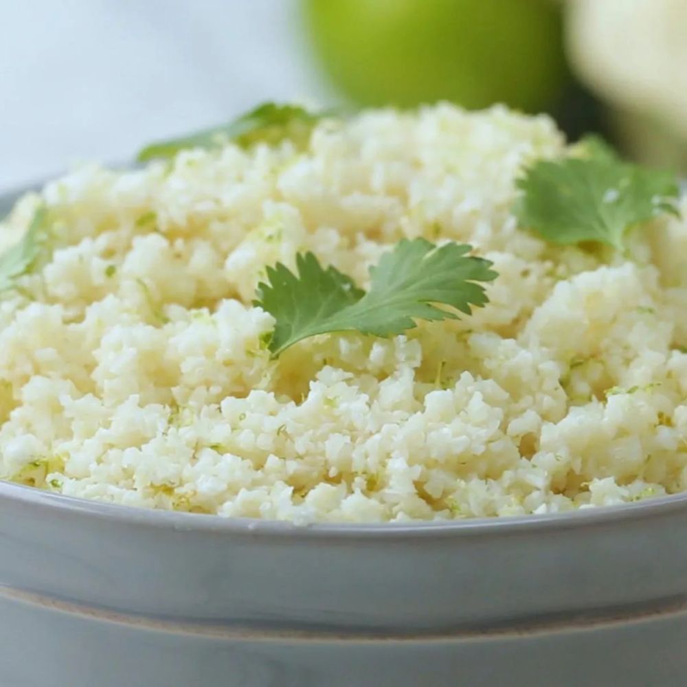 Coconut Lime Cauliflower Rice