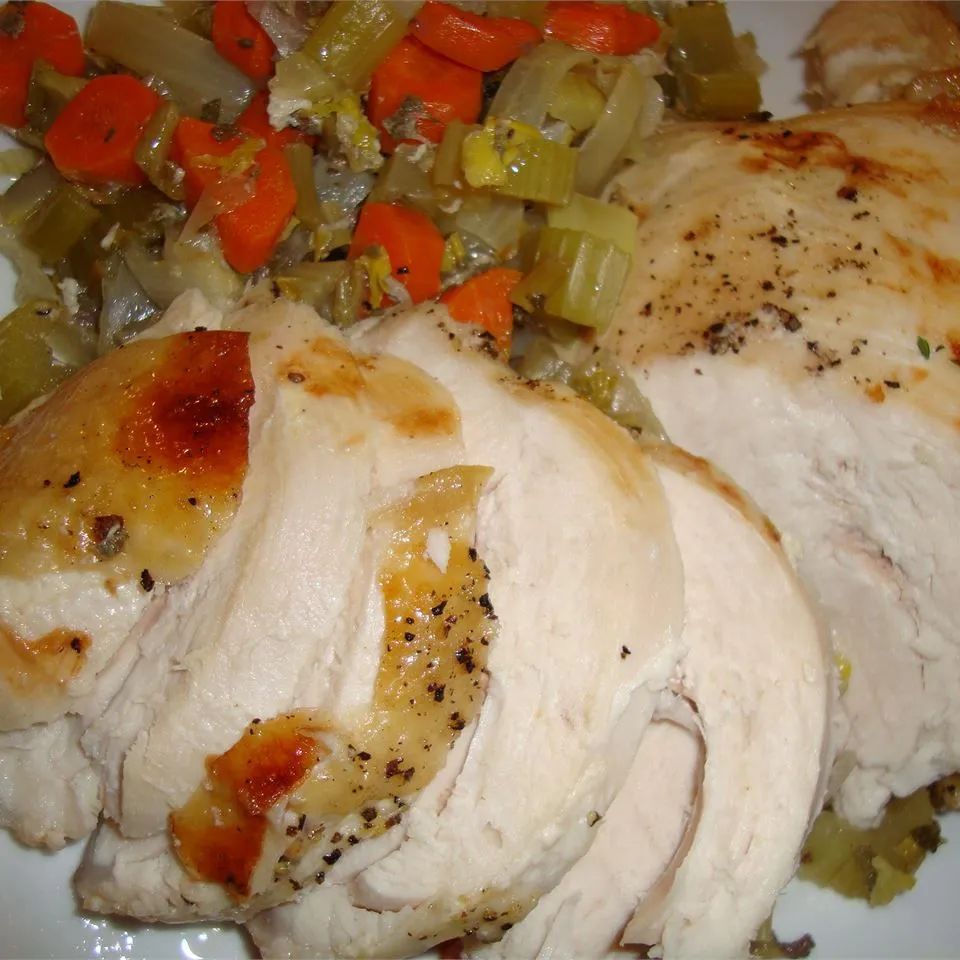 Roasted Turkey, Navy Style