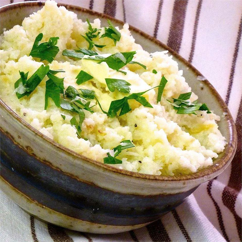 Garlic Mashed Cauliflower