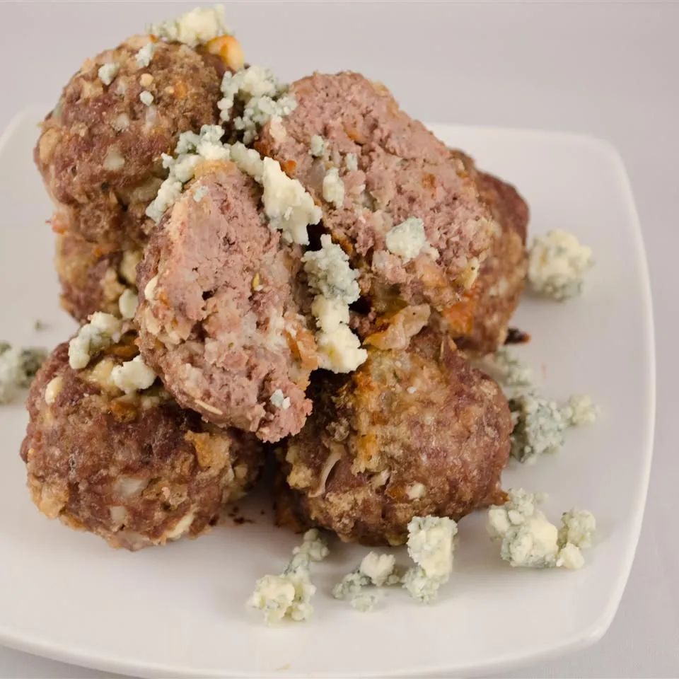 Blue Cheese and Beef Meatballs